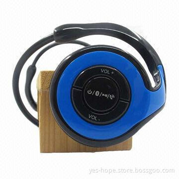 Sports Neckband Stereo Bluetooth Headphones with 20Hz-20kHz Frequency Response